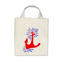 Organic Anchor Tote Bag