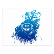 Organic CDJ-1000 Post Card