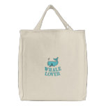 Organic Cotton Reusable Shopping Bag embroidered bags