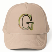 Organic Font illustration Mesh Hats