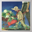 Organic Gardening; Victory Garden posters