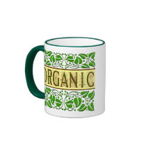 Organic Green Slogan Coffee Mug