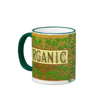 Organic Green Slogan Coffee Mug