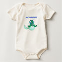 Organic Just Hatched Baby Dragon Onesie t-shirts