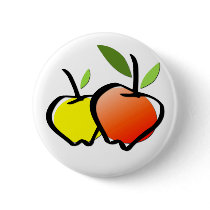 Organic Produce Button