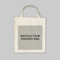 ORGANIC RECYCLE YOUR GROCERY BAG BAG bags