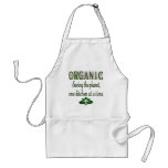 Organic Saving the Planet Green Saying Apron