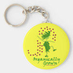 Organically Grown T shirts & gifts Key Chains