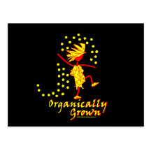 Organically Grown T shirts & gifts Postcards
