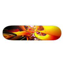 Organised Confusion Abstract Skateboard