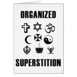 Organised Superstition cards