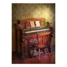 Organist - Playing the songs of the gospel Personalised Announcement