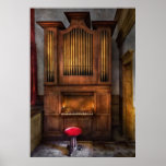 Organist - What a big organ you have posters