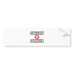 Orgasm Donor bumper stickers