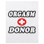 Orgasm Donor flyers