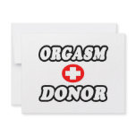 Orgasm Donor invitations
