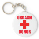 Orgasm Donor keychains