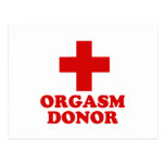 ORGASM DONOR POSTCARDS