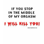 orgasm jann castor T shirt