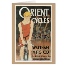 Orient Cycles note card
