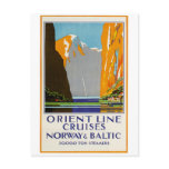 Orient Line Cruises Norway and Baltic Vintage Post Cards