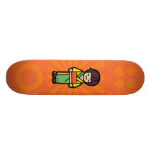 orient ollie. skate board deck