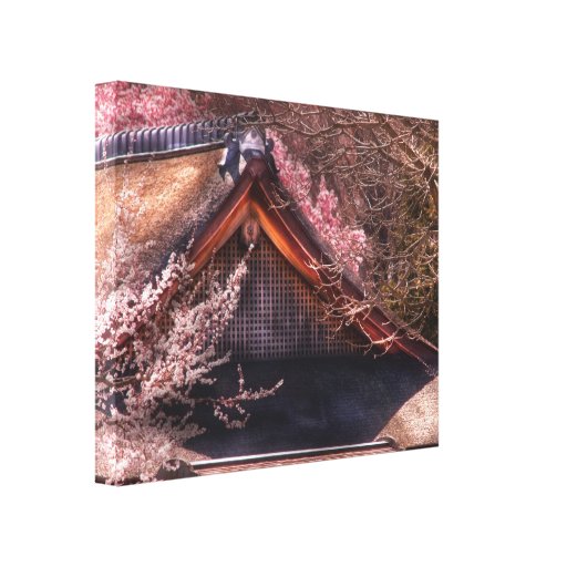 Orient - Shofuso house Gallery Wrapped Canvas