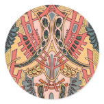 Oriental Art Nouveau Stickers