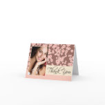 Oriental Blossom  Graduation Photo Thank You cards