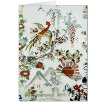 Oriental Landscape Greeting Card