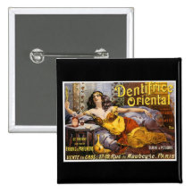 Oriental Perfume Paris France Button
