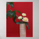 Oriental Rose Arrangement posters