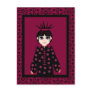 Oriental Style Goth Girl Postcards