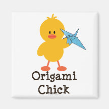 Origami Chick Magnet
