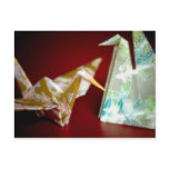Origami Cranes • Postcard