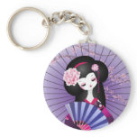 Origami Doll 2 Keychain