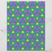 Origami Paper Green Blue Customisable Hobby Art Flyer Design