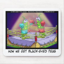 Origin Of Black Eye Peas Funny Boxing Tees/Gifts Mousepad