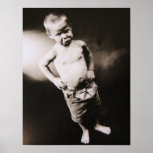 "Origin of Man" Double Dog Dare Little Boy Print