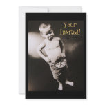 Origin of Man Pouting Boy Invitations