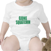 Original & Best-Selling Bobo GONE SQUATCHIN Green T Shirts