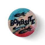 Original Bombsite Fanzine Button