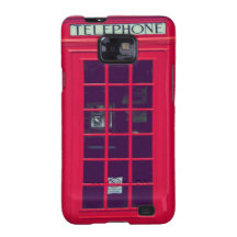 Original british phone box samsung galaxy s case