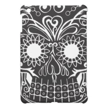 Original Drawn By Artist Sugar Skull iPad Mini Covers
