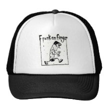 Original Frankenfinger Logo Trucker Hat