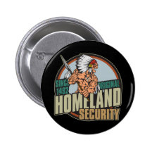 Original Homeland Security Pinback Button