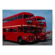 Original London ""Routemaster"" bus of 1954 Greeting Cards