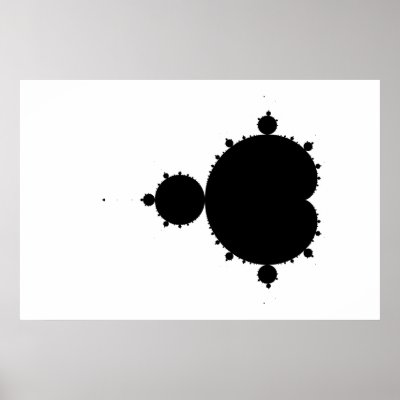 Original Mandelbrot Set 01 - Fractal Poster