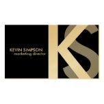 {Original} Modern Monogram Business Cards