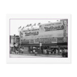 Original Nathan's Hot Dogs (Coney Is., NY) Post Card